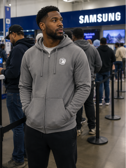 BF Men’s Full-Zip Hoodie (Embroidered)