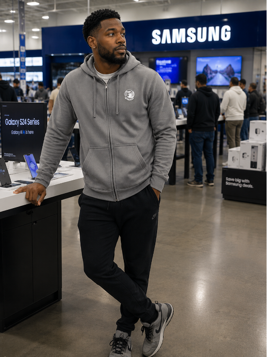 BF Men’s Full-Zip Hoodie (Embroidered)