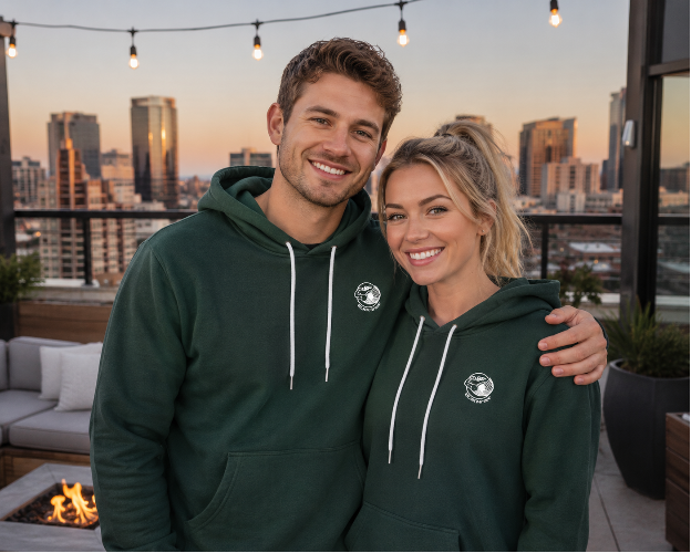 BF Unisex Pullover Hoodie (Embroidered)