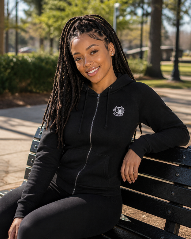 BF Women’s Full-Zip Hoodie (Embroidered)