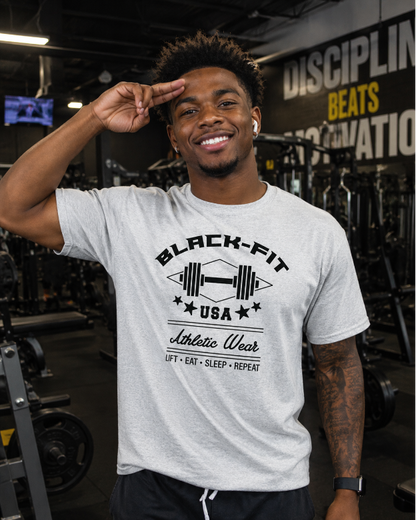 Black Fit Men's T-Shirt