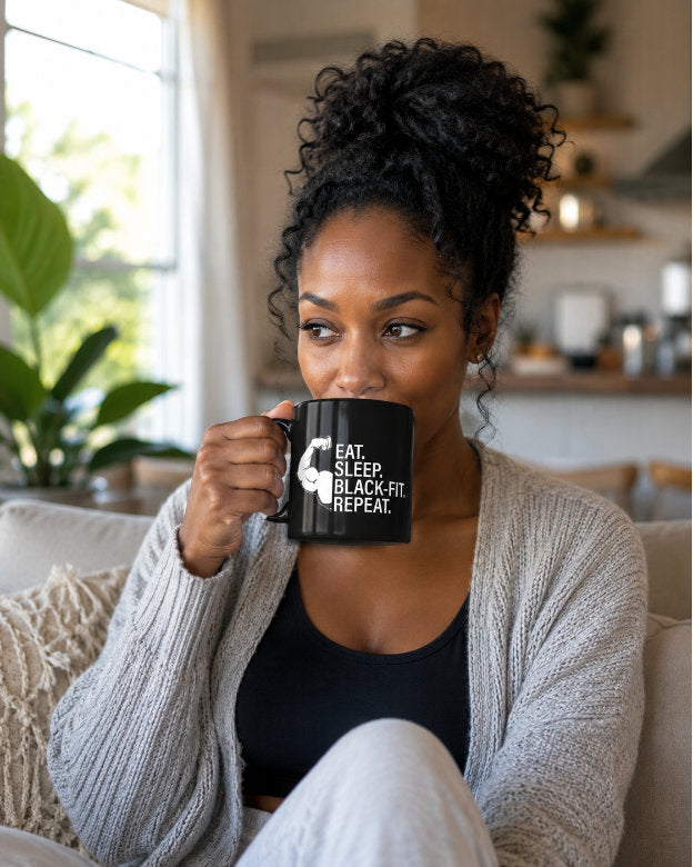 BF Eat Sleep Repeat Mug