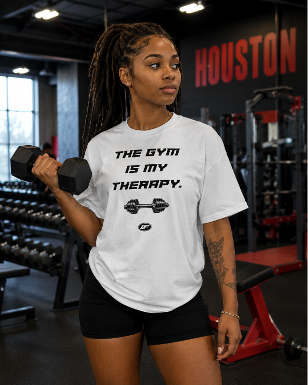 Women’s The Gym Is My Therapy Tee
