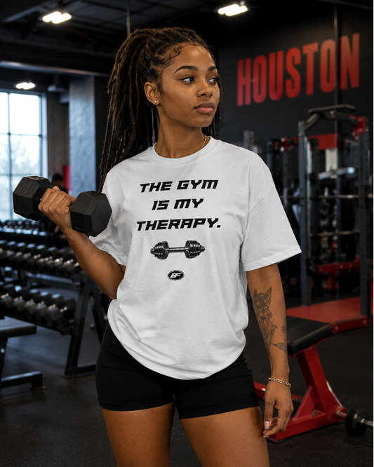 Women’s The Gym Is My Therapy Tee