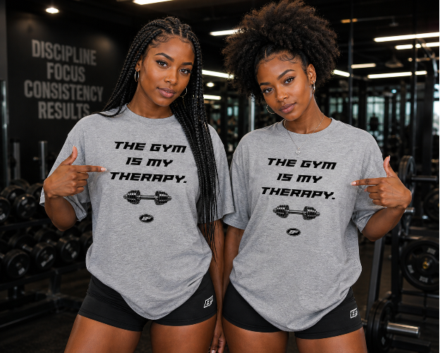 Women’s The Gym Is My Therapy Tee