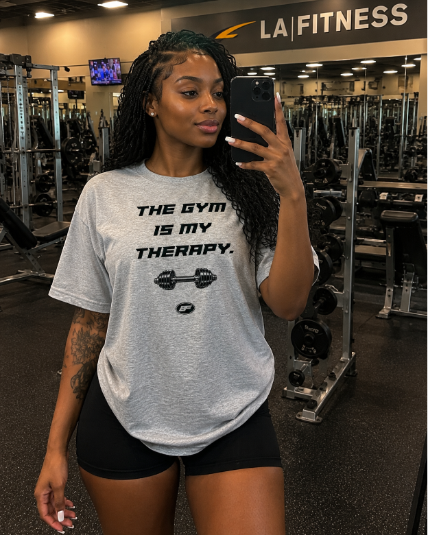 Women’s The Gym Is My Therapy Tee
