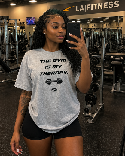 Women’s The Gym Is My Therapy Tee